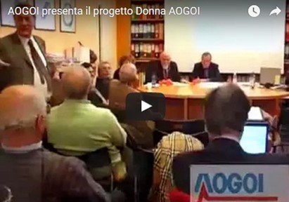 AOGOI presenta il progetto DonnaAOGOI