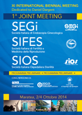 XI International Biennal Meeting  1° Joint Meeting SEGI - SIFES - SIOS 