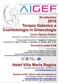 Terapia Galenica e Cosmetologia in Ginecologia