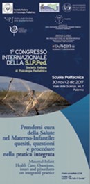 1° Congresso Internazionale della S.I.P.Ped.