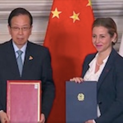 Italia-Cina. Grillo: “La salute è un elemento strategico del partenariato. La firma degli accordi di oggi ne è la piena conferma”