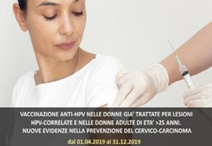 Papilloma virus vaccino donne