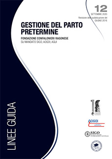 GESTIONE DEL PARTO PRETERMINE