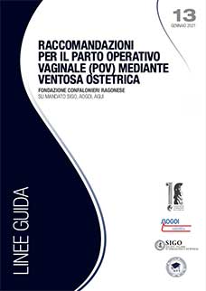 RACCOMANDAZIONI PER IL PARTO OPERATIVO VAGINALE (POV) MEDIANTE VENTOSA OSTETRICA