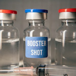 Booster shot covid-19 vaccine concept