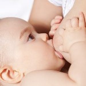 Breastfeeding baby